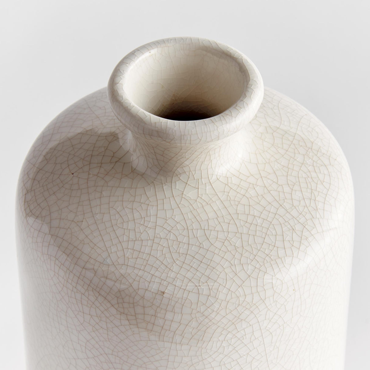 Napa Cream/Natural LEONA BOTTLE VASE LARGE