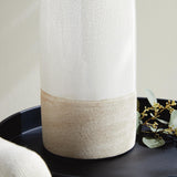Napa Cream/Natural LEONA BOTTLE VASE LARGE
