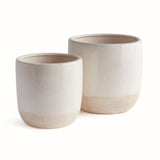 Napa Cream/Natural LEONA POTS, SET OF 2