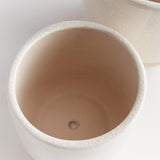 Napa Cream/Natural LEONA POTS, SET OF 2