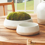 Napa Cream/Natural LEONA DECORATIVE BOWLS, SET OF 2