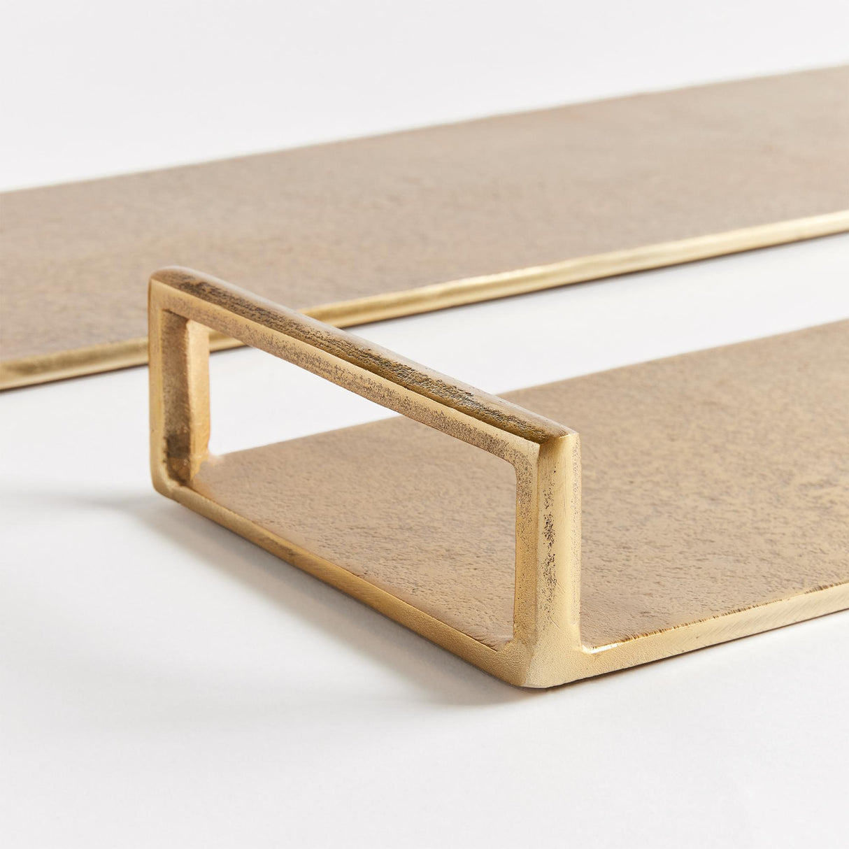 Napa Gold ELORA DECORATIVE NARROW TRAYS, SET OF 2