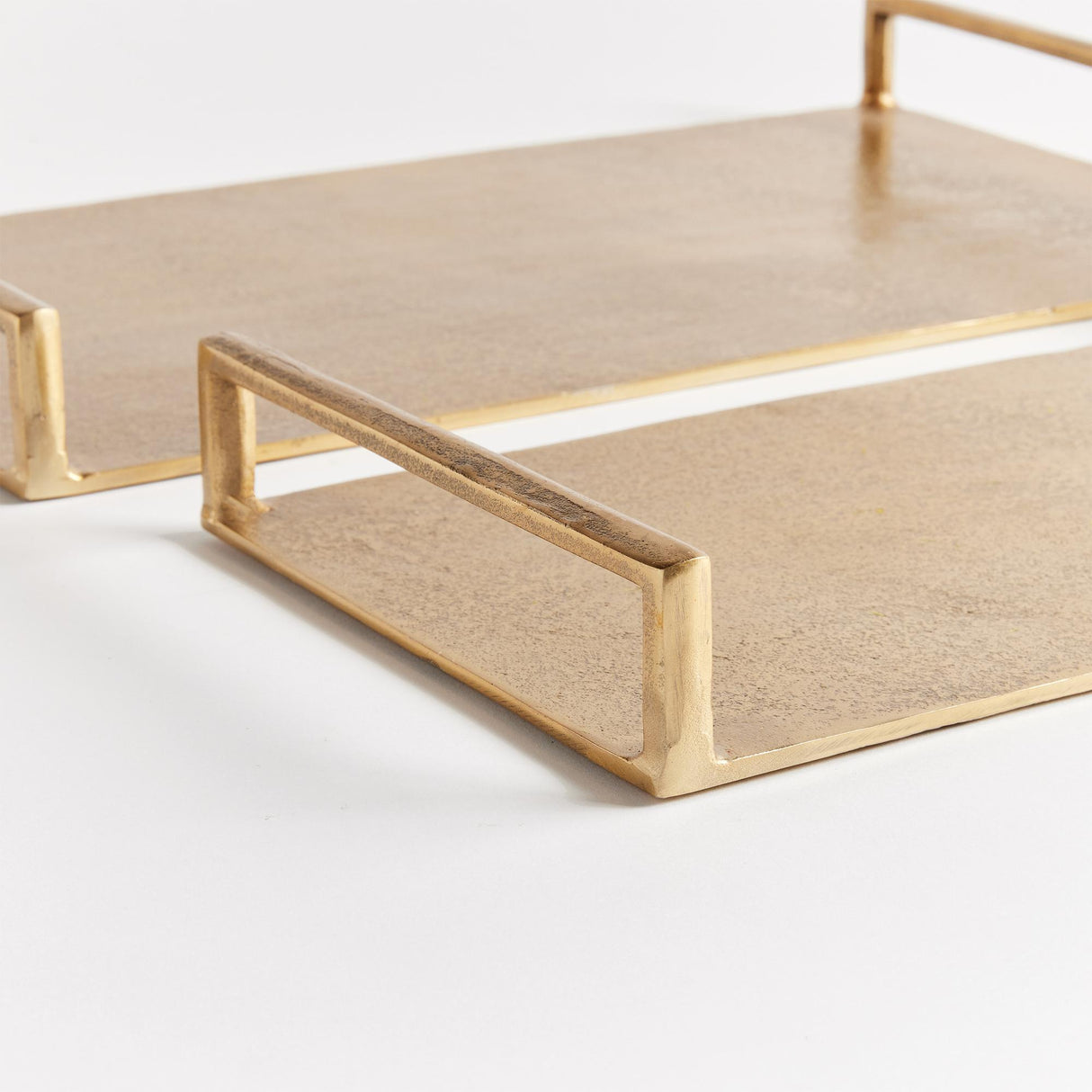 Napa Gold ELORA DECORATIVE TRAYS, SET OF 2