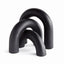 Napa Black ARCO SCULPTURES, SET OF 3