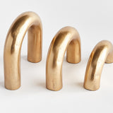 Napa Gold ARCO SCULPTURES, SET OF 3