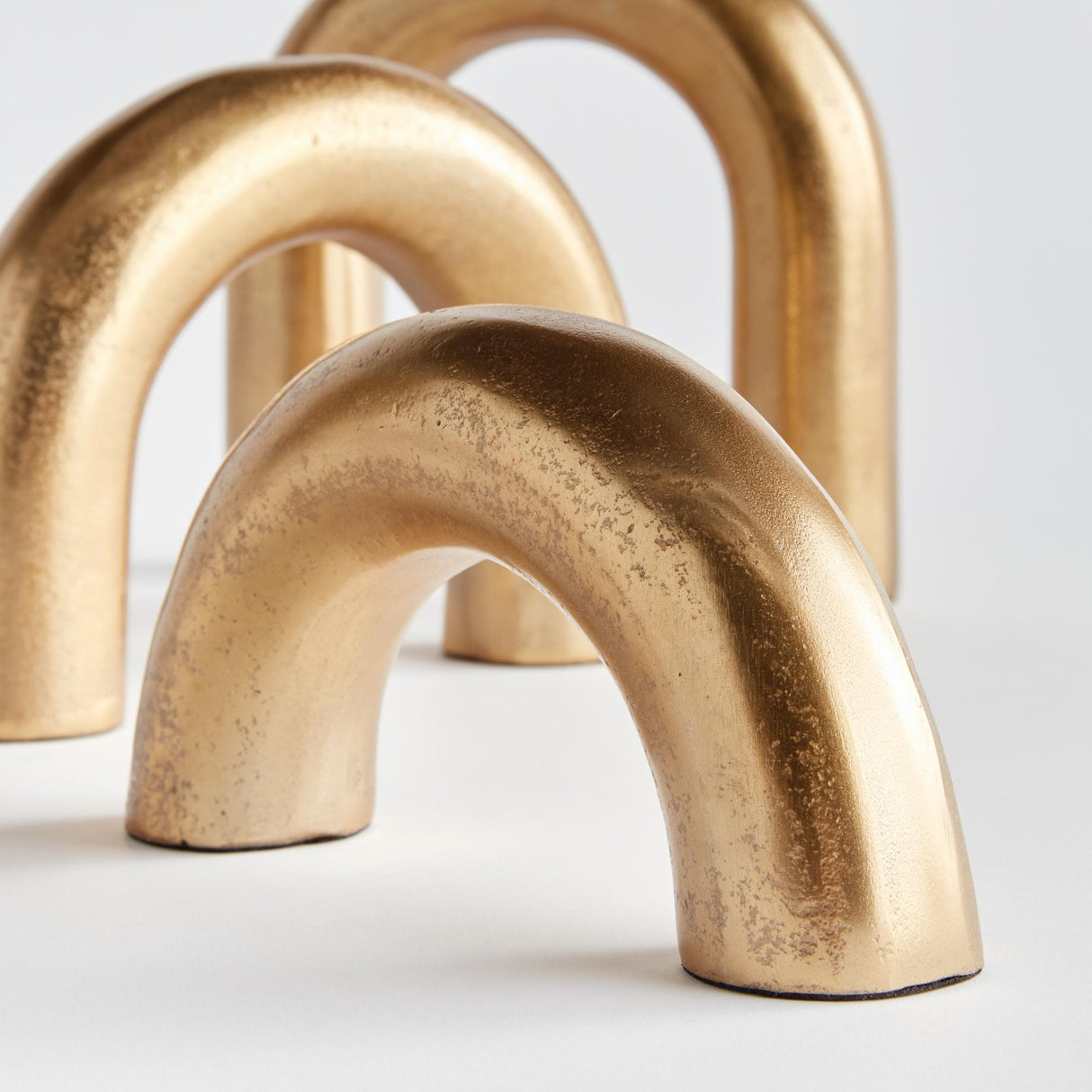 Napa Gold ARCO SCULPTURES, SET OF 3
