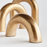 Napa Gold ARCO SCULPTURES, SET OF 3
