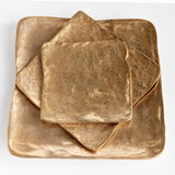 Napa Gold IMANI DECORATIVE SQUARE TRAYS, SET OF 3