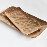 Napa Gold IMANI DECORATIVE RECTANGULAR TRAYS, SET OF 2