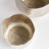 Napa Silver AMELIA CACHEPOTS, SET OF 2