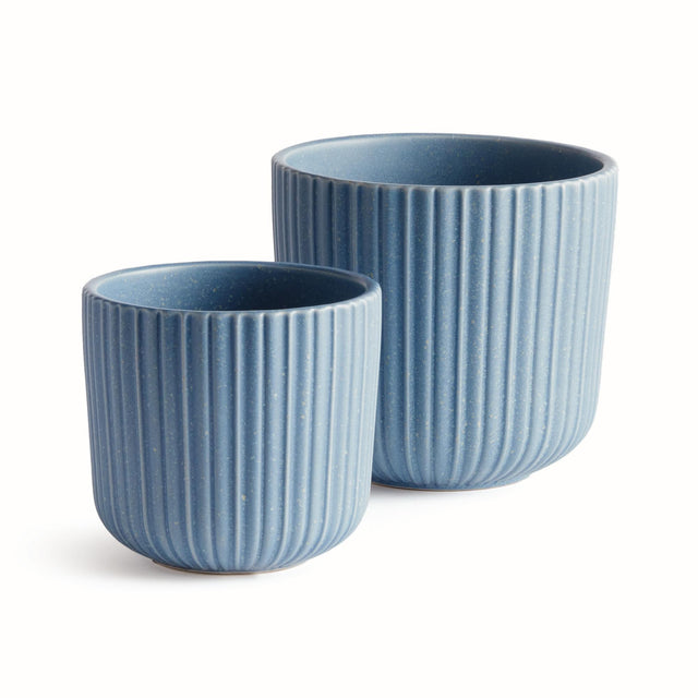 Napa Blue TASHA POTS, SET OF 2