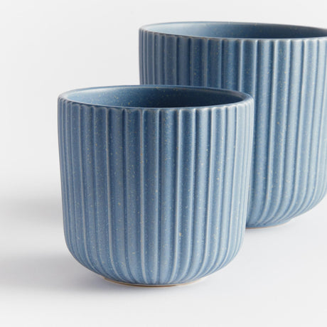 Napa Blue TASHA POTS, SET OF 2