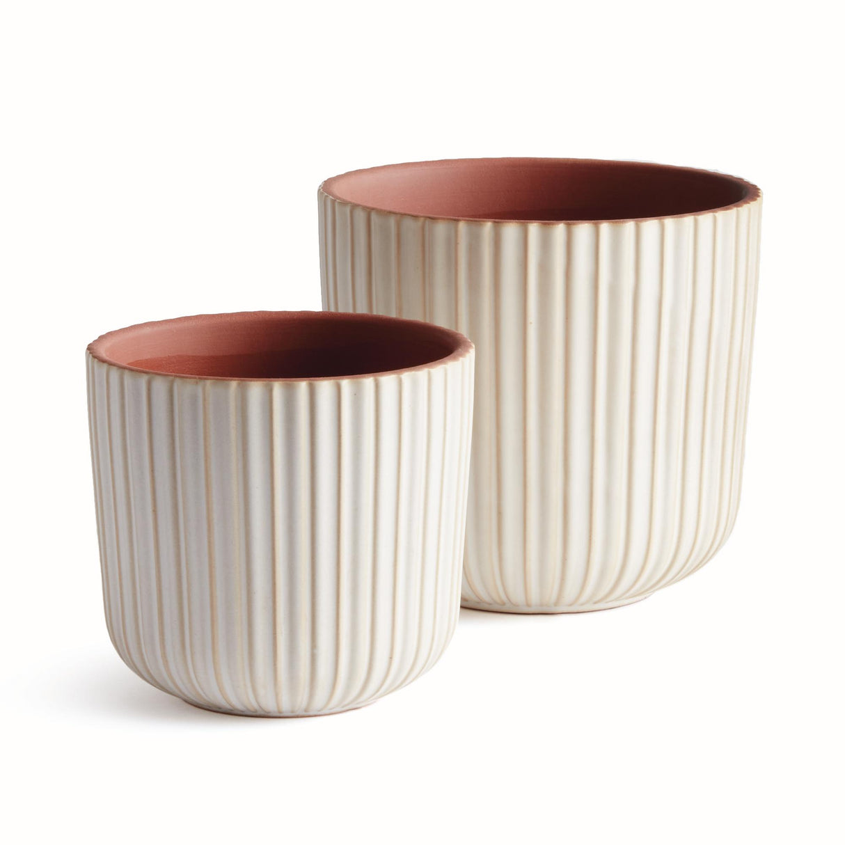 Napa White TASHA POTS, SET OF 2