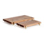 Napa Natural/Gold CHERIE SERVING BOARDS, SET OF 2