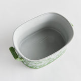 Napa Green/White IMPERIAL LOTUS PLANTER
