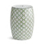 Napa Green/White IMPERIAL LINK STOOL