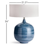 Napa Blue/Gray Andrey Lamp