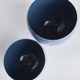 Napa Blue/Gray ANDREY CACHEPOTS, SET OF 2