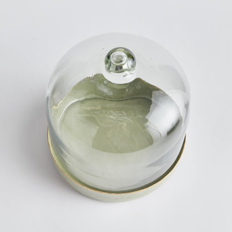 Napa Green KAMMIE TRAY WITH CLOCHE SMALL