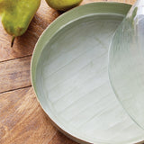 Napa Green KAMMIE TRAY WITH CLOCHE LARGE