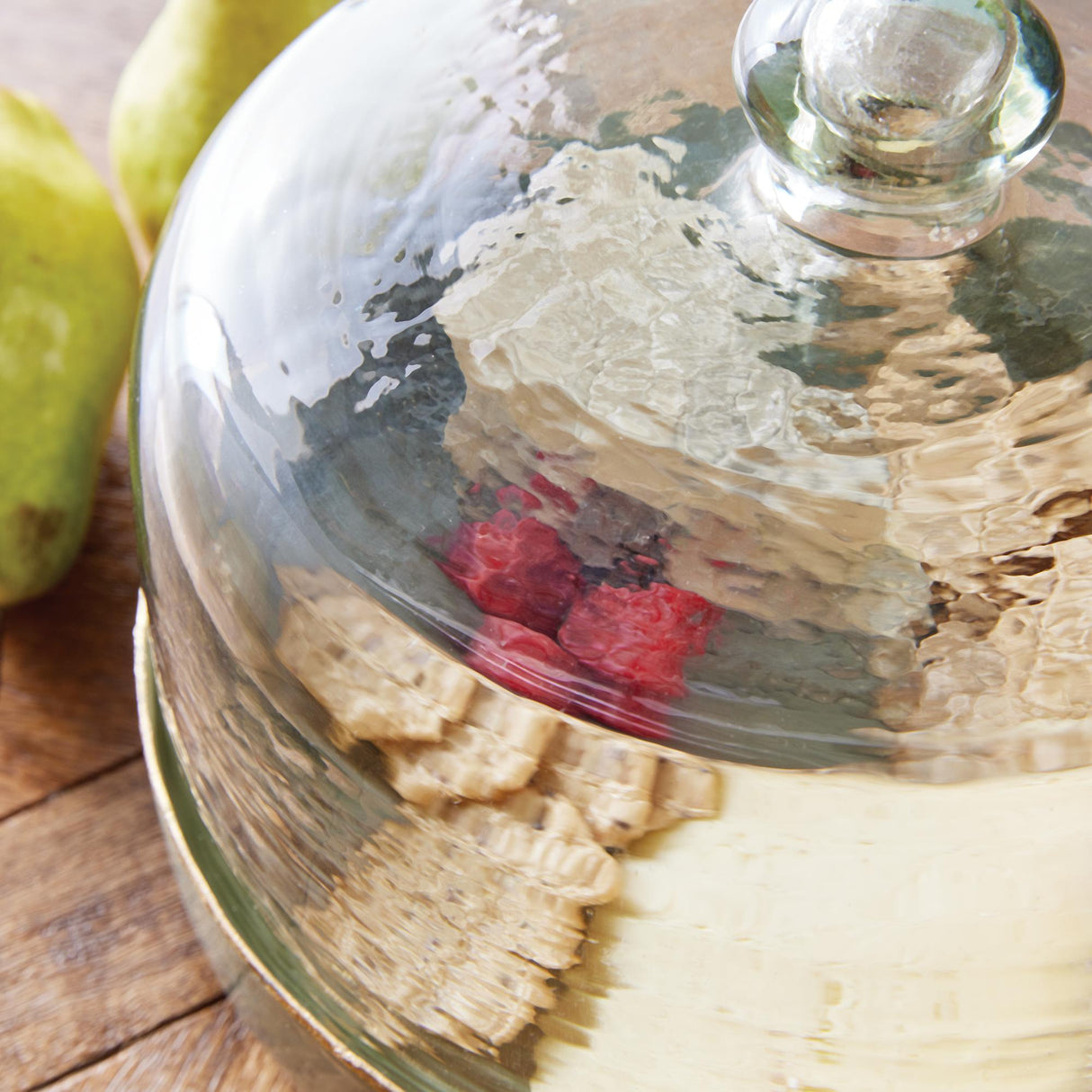 Napa Green KAMMIE TRAY WITH CLOCHE LARGE