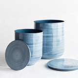 Napa Blue/Gray ANDREY STORAGE TABLES, SET OF 2