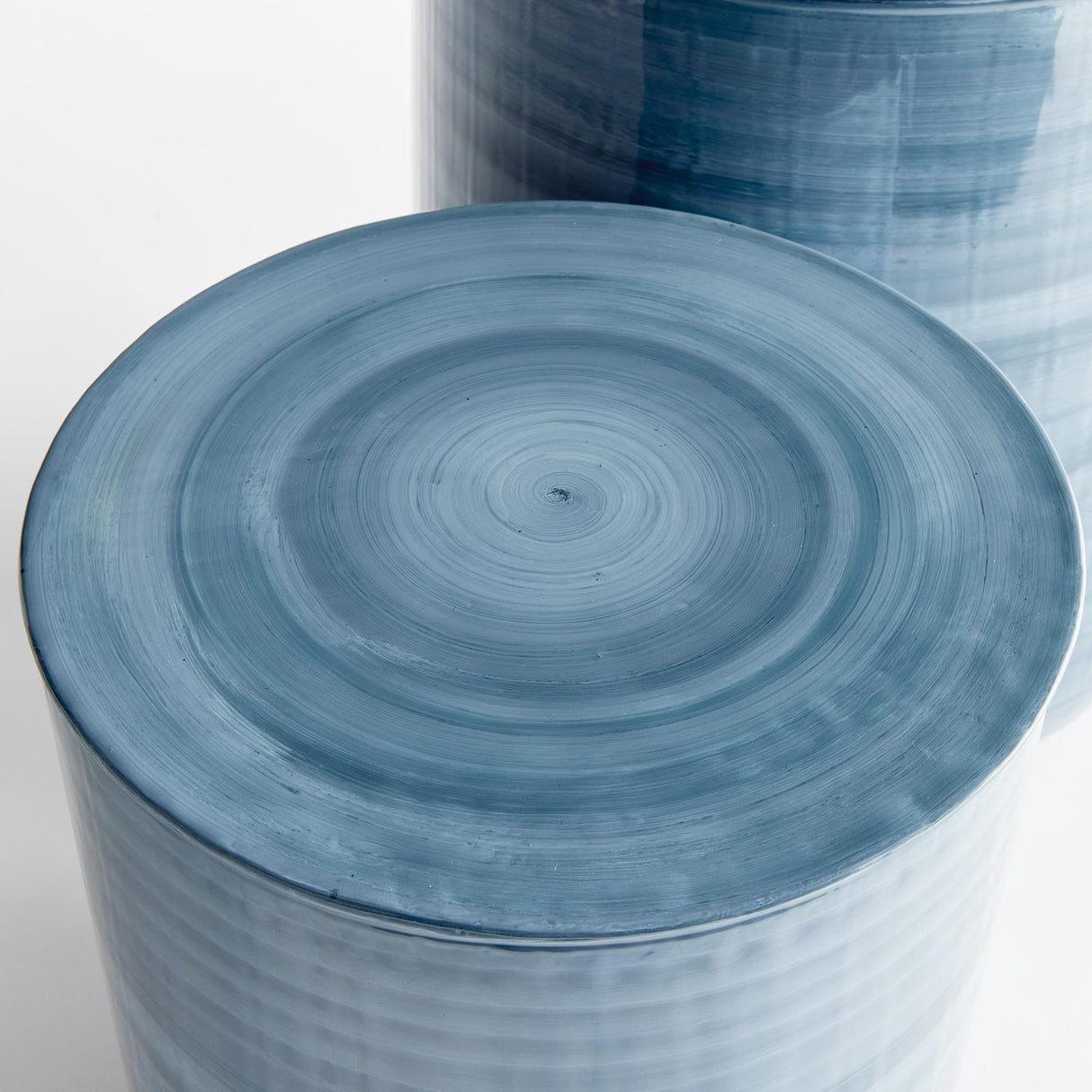 Napa Blue/Gray ANDREY STORAGE TABLES, SET OF 2