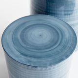 Napa Blue/Gray ANDREY STORAGE TABLES, SET OF 2