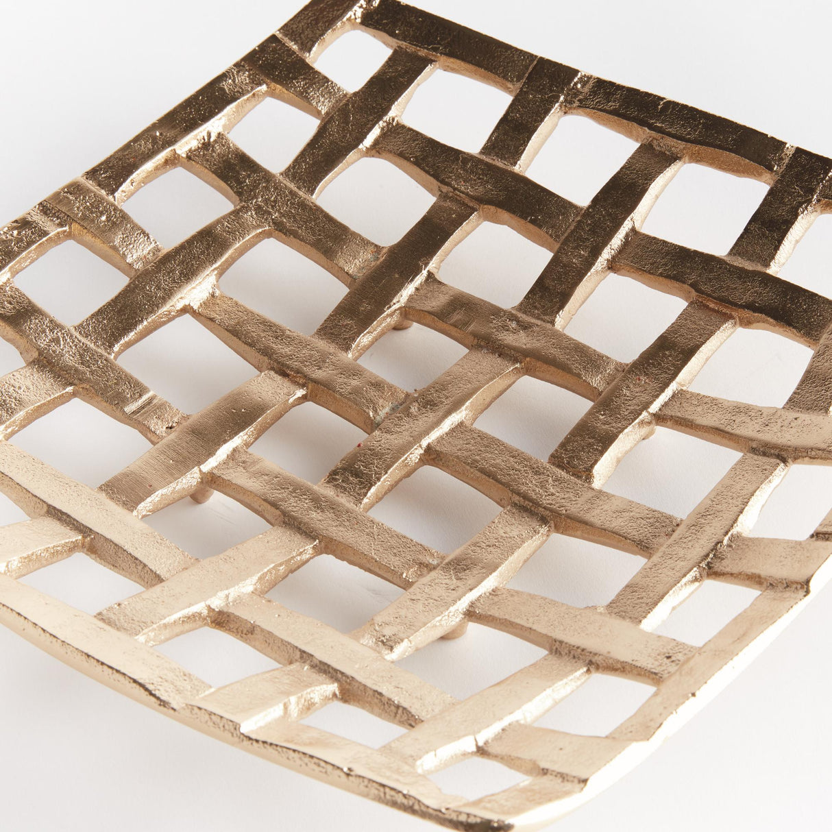 Napa Champagne Gold LOPA DECORATIVE SQUARE TRAY