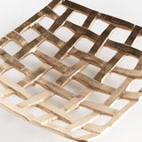 Napa Champagne Gold LOPA DECORATIVE SQUARE TRAY