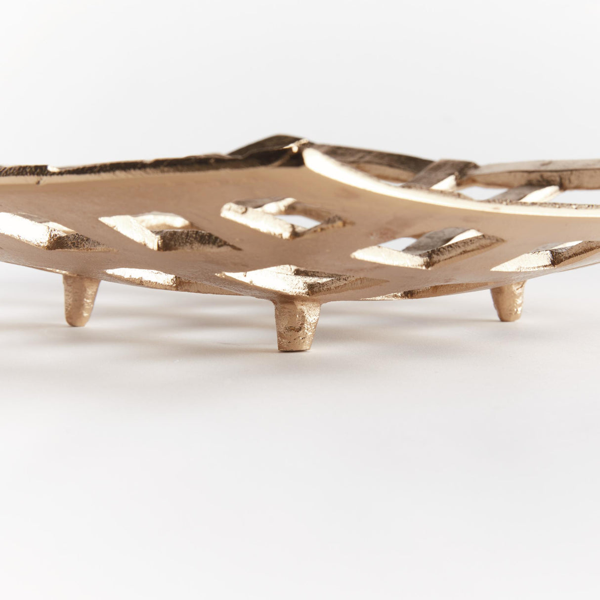 Napa Champagne Gold LOPA DECORATIVE SQUARE TRAY