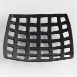 Napa Black LOPA DECORATIVE SQUARE TRAY