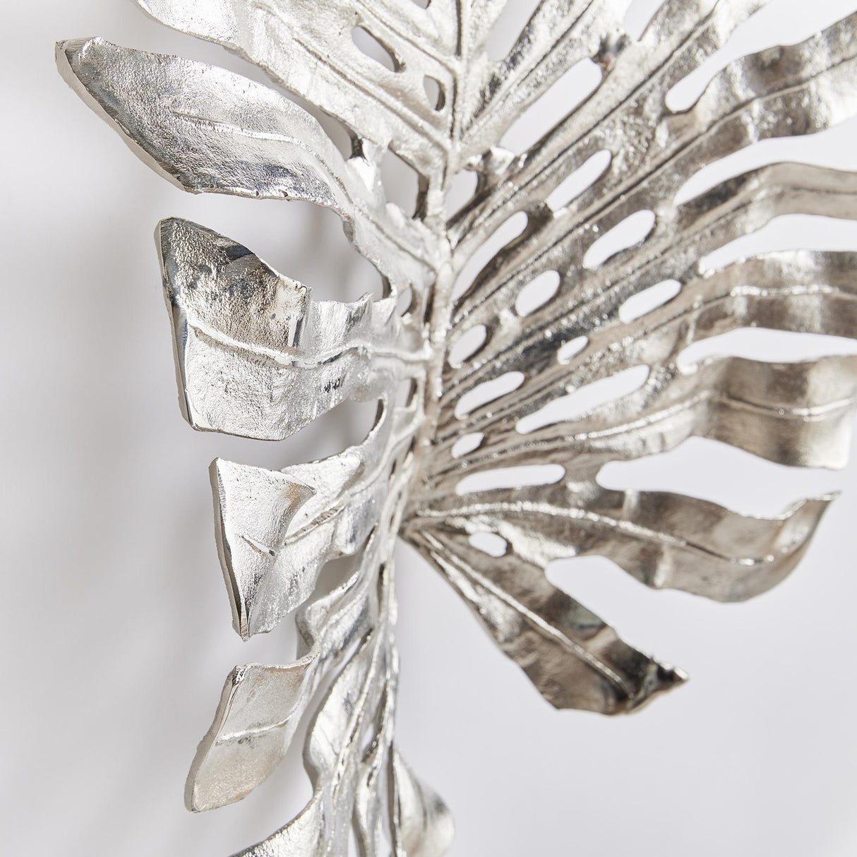Napa Silver MONSTERA WALL ART