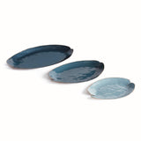Napa Assorted Blues CAMDEN DECORATIVE TRAYS, SET OF 3