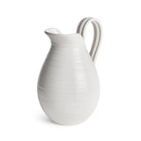 Napa White MODENA DECORATIVE PITCHER SMALL