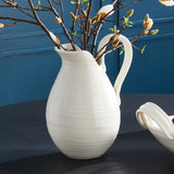 Napa White MODENA DECORATIVE PITCHER SMALL