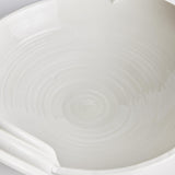 Napa White MODENA DECORATIVE LOW BOWL