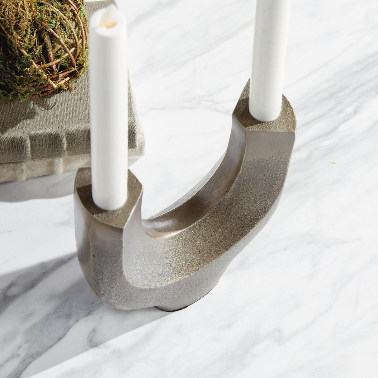 Napa Antique Gold ZOEY 2-TAPER CANDELABRA