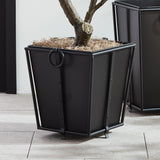 Napa Black CALLAHAN TAPERED PLANTER SMALL