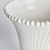 Napa White PERLA TALL VASE