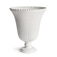 Napa White PERLA WIDE VASE