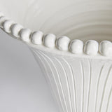 Napa White PERLA WIDE VASE