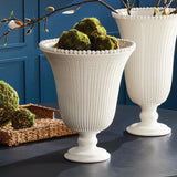 Napa White PERLA WIDE VASE