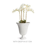 Napa White PERLA WIDE VASE