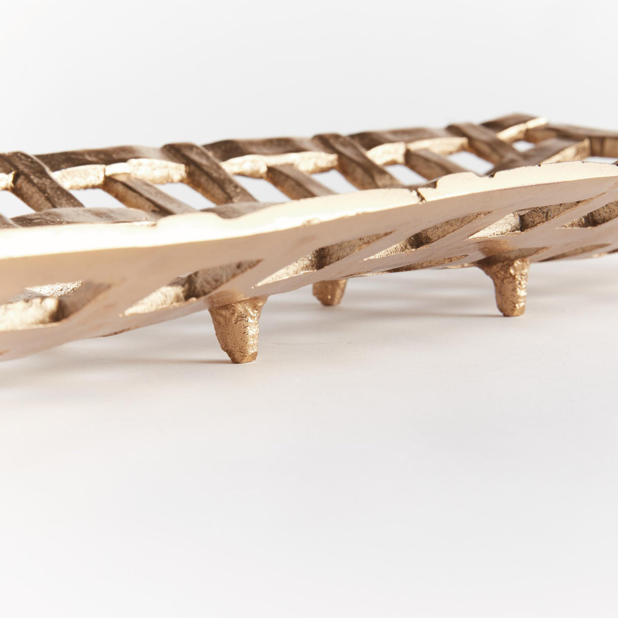 Napa Champagne Gold LOPA DECORATIVE RECTANGULAR TRAY