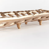 Napa Champagne Gold LOPA DECORATIVE RECTANGULAR TRAY