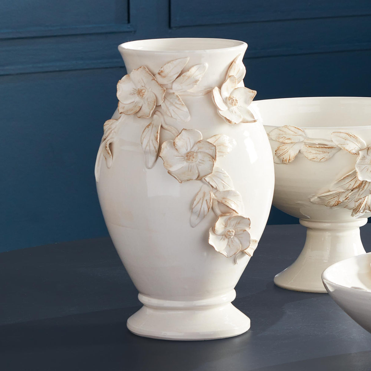 Napa White FIORI VASE