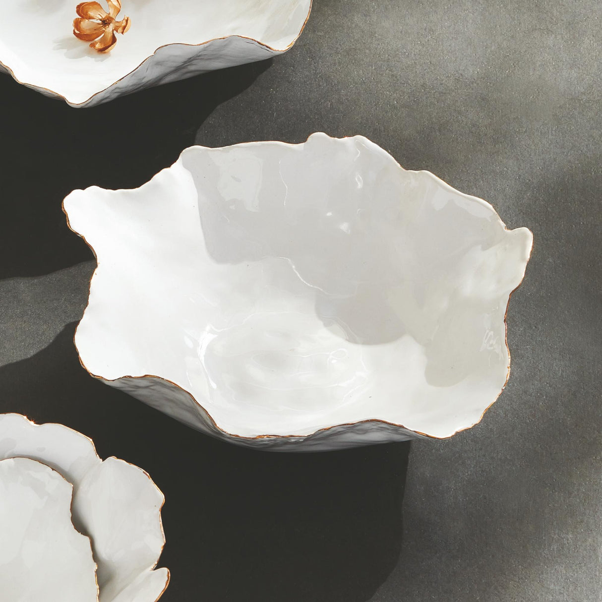 Napa White MARIBELLA DECORATIVE TRAY SMALL