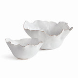 Napa White MARIBELLA DECORATIVE BOWLS, SET OF 2
