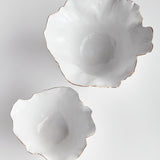Napa White MARIBELLA DECORATIVE BOWLS, SET OF 2